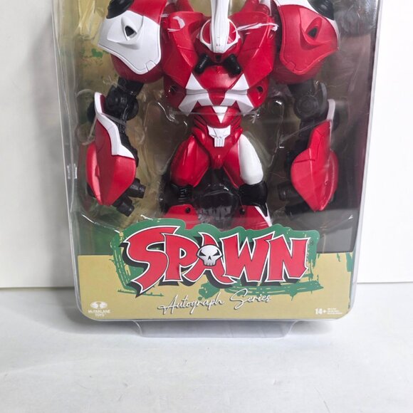 SDCC 2025 McFarlane Toys Robot Wars Spawn Autographed By Todd McFarlane - SIGNED - Picture 4 of 9